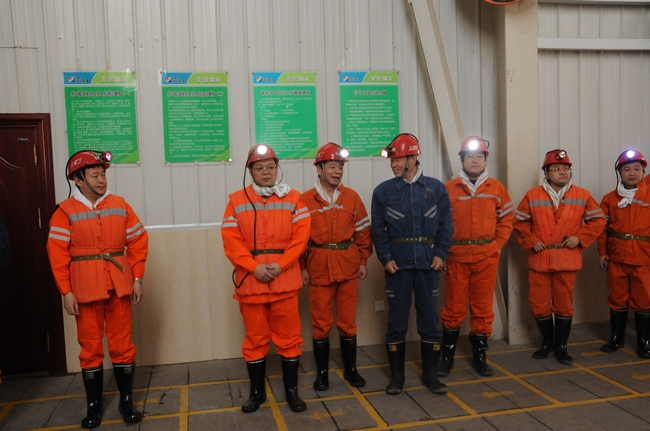市中区区长李新斗到安居煤矿督导安全生产工作