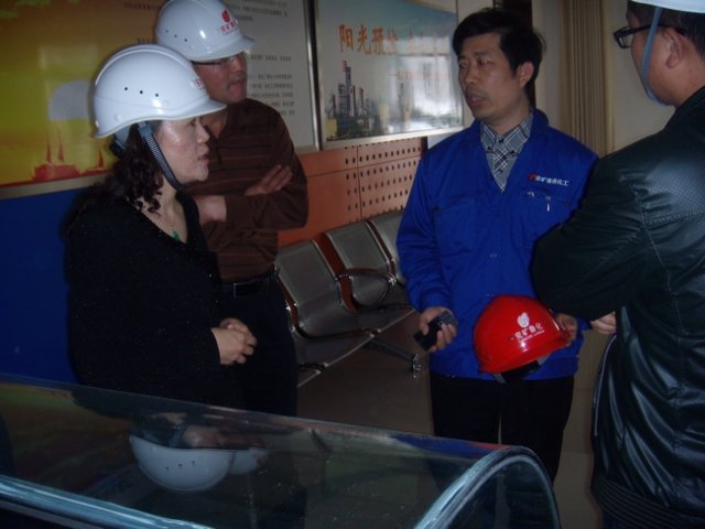 金威煤电公司到兖矿鲁南化肥厂学习班组建设