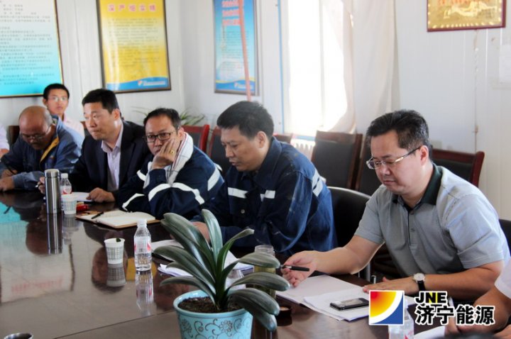 张广宇到陕西中太公司检查指导工作