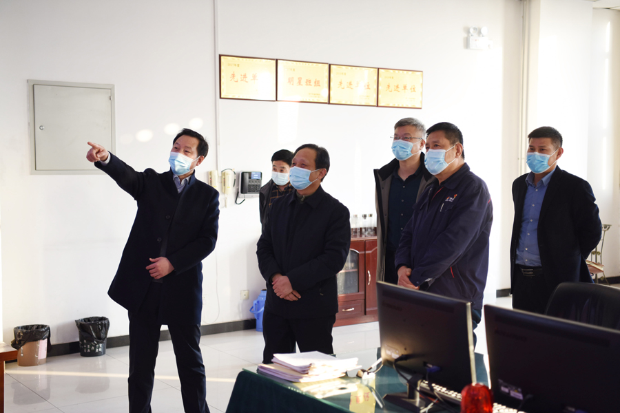 2021年1月15日，刘奎军到金桥煤矿督导安全生产工作（孙欢 摄） (1).jpg