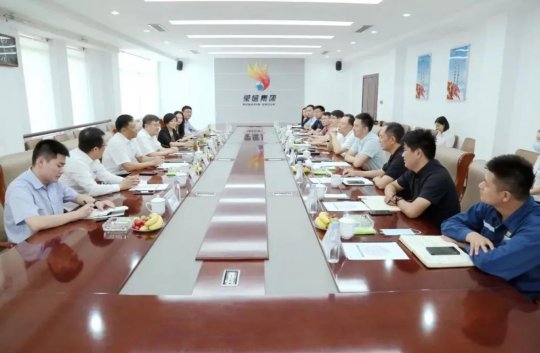 张广宇陪同丰家雷对接荣信集团推动产业合作