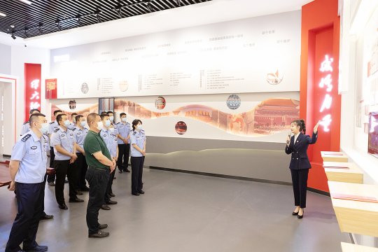 济宁监狱到济宁能源党性教育基地开展现场理论学习