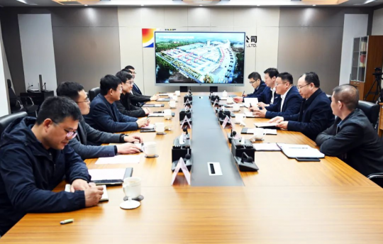 山东交通学院领导一行到济宁能源调研座谈