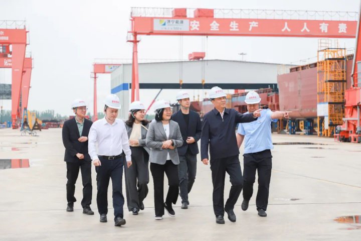 宁德时代客人到访济宁能源集团考察调研